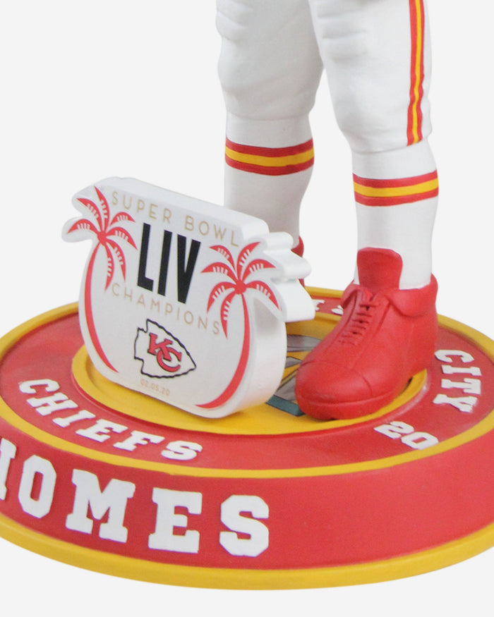 Patrick Mahomes Kansas City Chiefs Super Bowl LIV Champions 18 in Bobblehead FOCO - FOCO.com