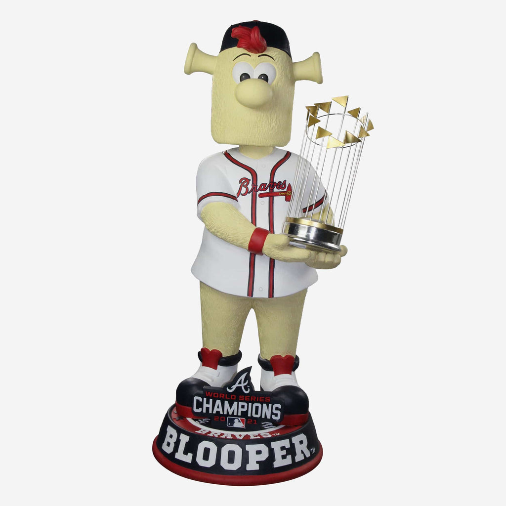 Blooper Atlanta Braves 2021 World Series Champions 3 Ft Bobblehead FOCO - FOCO.com