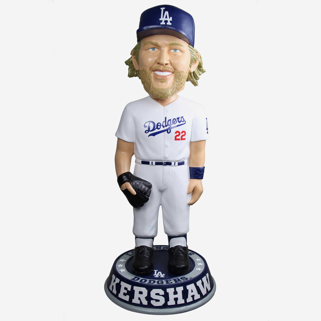 Clayton Kershaw Los Angeles Dodgers 3 Ft Bobblehead FOCO - FOCO.com