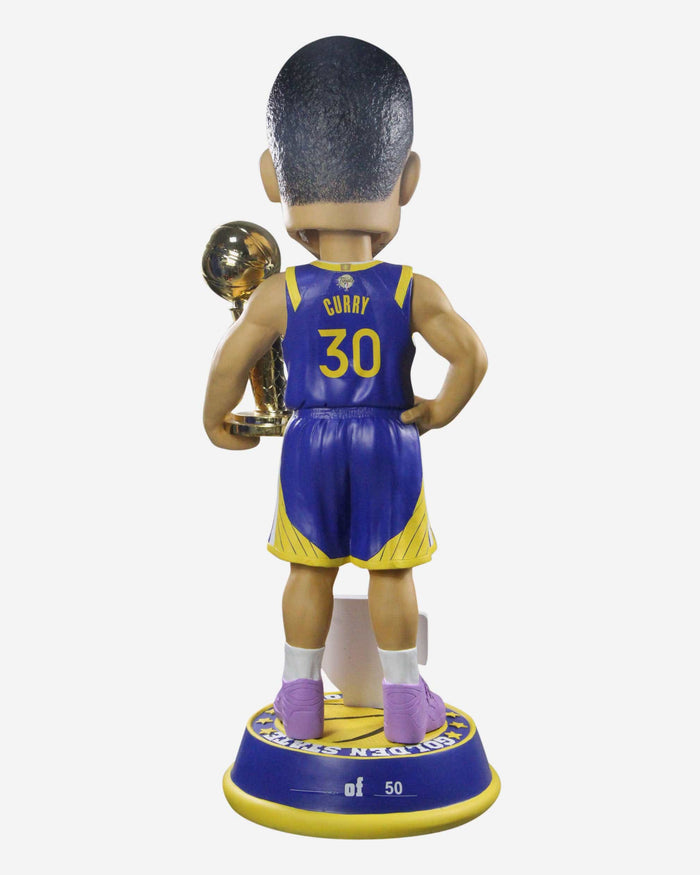 Steph Curry Golden State Warriors 2022 NBA Champions 3 Ft Bobblehead FOCO - FOCO.com