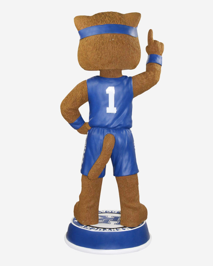 Scratch Kentucky Wildcats Blue Jersey 3 Ft Mascot Bobblehead FOCO - FOCO.com