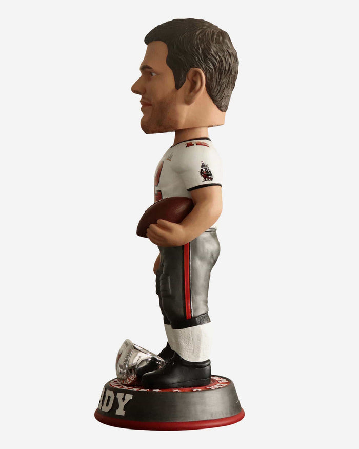 Tom Brady Tampa Bay Buccaneers Super Bowl LV Champions 3 Ft Bobblehead FOCO - FOCO.com
