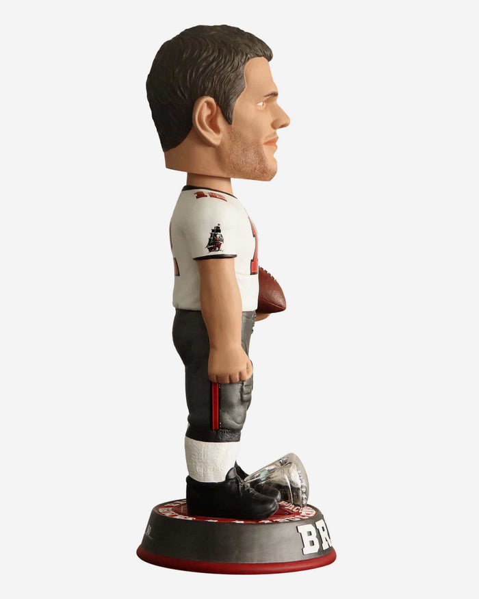 Tom Brady Tampa Bay Buccaneers Super Bowl LV Champions 3 Ft Bobblehead FOCO - FOCO.com