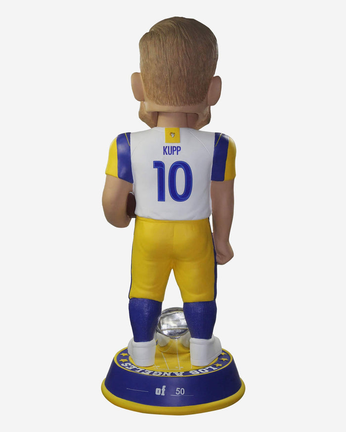 Cooper Kupp Los Angeles Rams Super Bowl LVI Champions 3 Ft Bobblehead FOCO - FOCO.com