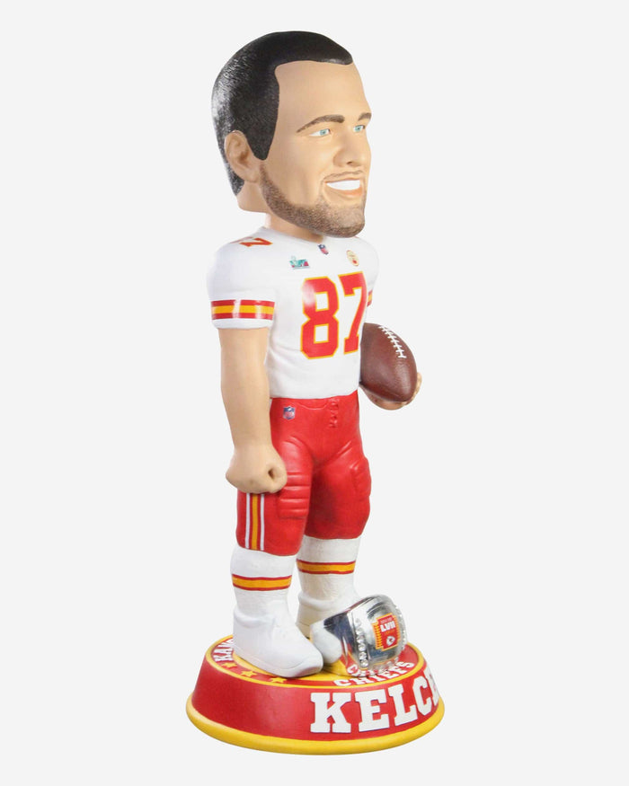 Travis Kelce Super Bowl LVII Champions Ring Bobblehead - SWIT Sports