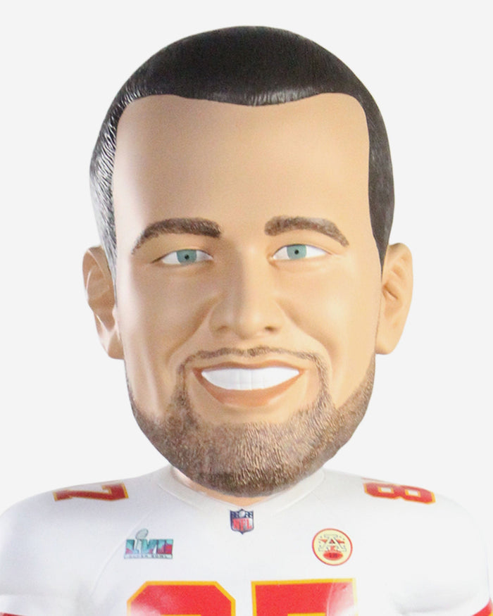 Travis Kelce Kansas City Chiefs Super Bowl LVII Champions 3 Ft Bobblehead FOCO - FOCO.com