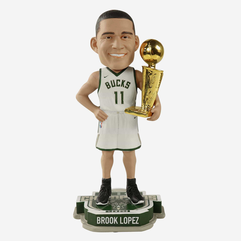 Brook Lopez Milwaukee Bucks 2021 NBA Champions Bobblehead FOCO - FOCO.com