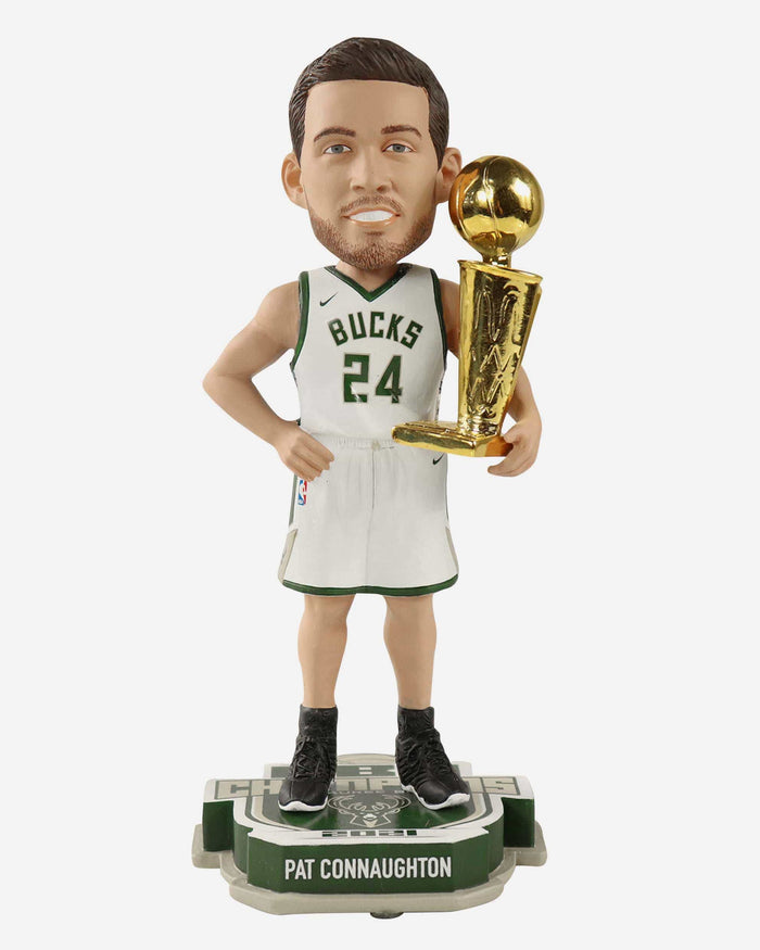 Pat Connaughton Milwaukee Bucks 2021 NBA Champions Bobblehead FOCO - FOCO.com