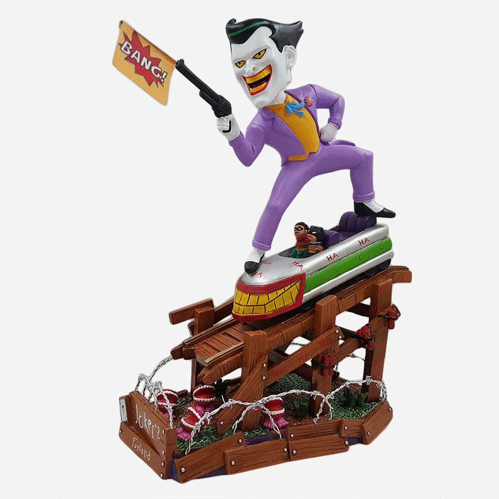 The Joker Batman™ The Animated Series DC Roller Coaster Bobblehead FOCO - FOCO.com