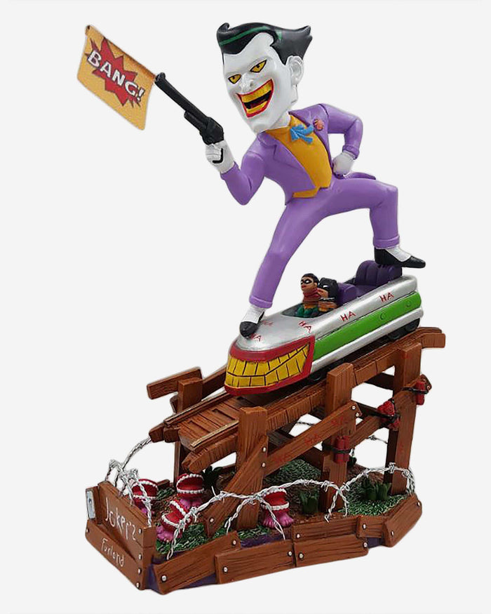 The Joker Batman™ The Animated Series DC Roller Coaster Bobblehead FOCO - FOCO.com