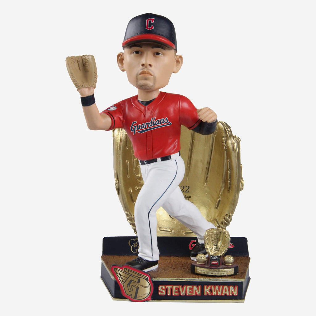Steven Kwan Cleveland Guardians 2022 Gold Glove Bobblehead FOCO - FOCO.com
