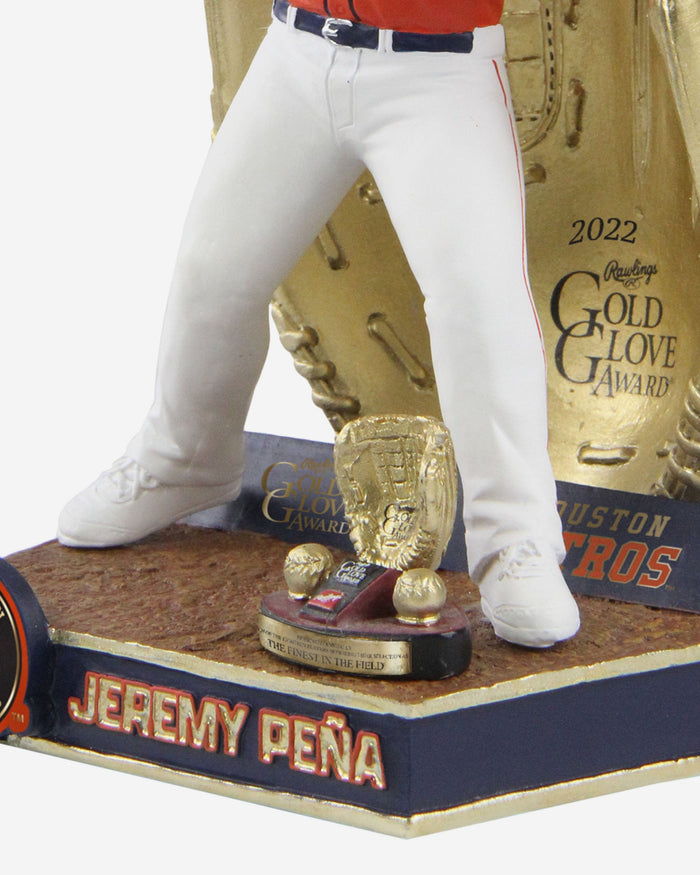 Jeremy Pena Houston Astros 2022 Gold Glove Bobblehead FOCO - FOCO.com