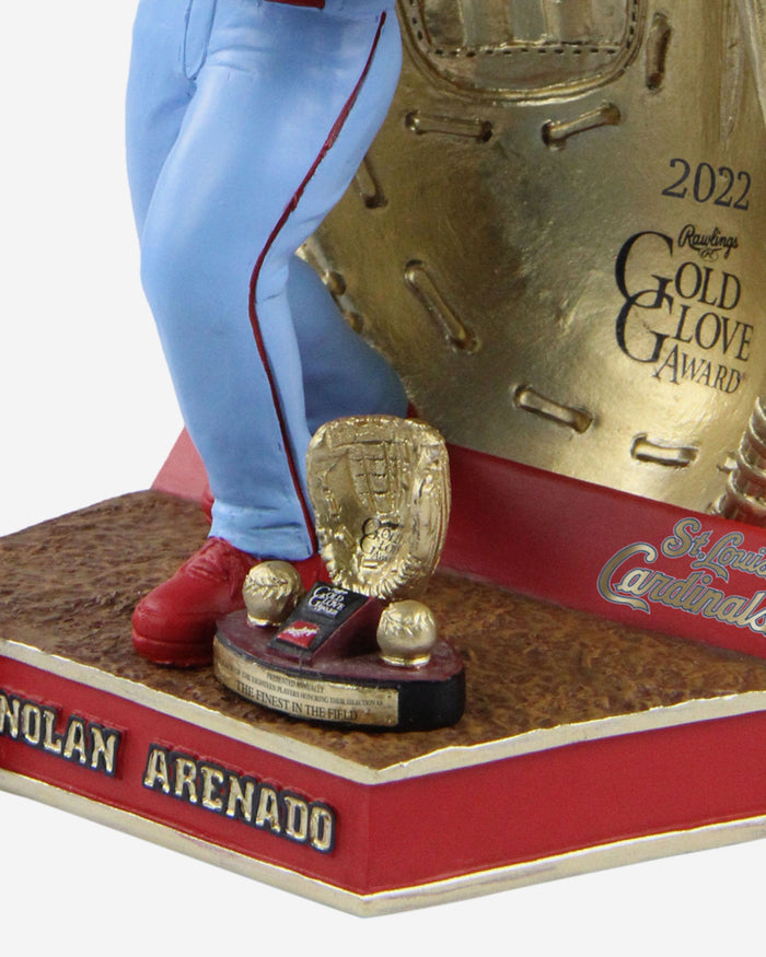 Nolan Arenado St Louis Cardinals 2022 Gold Glove Bobblehead FOCO - FOCO.com