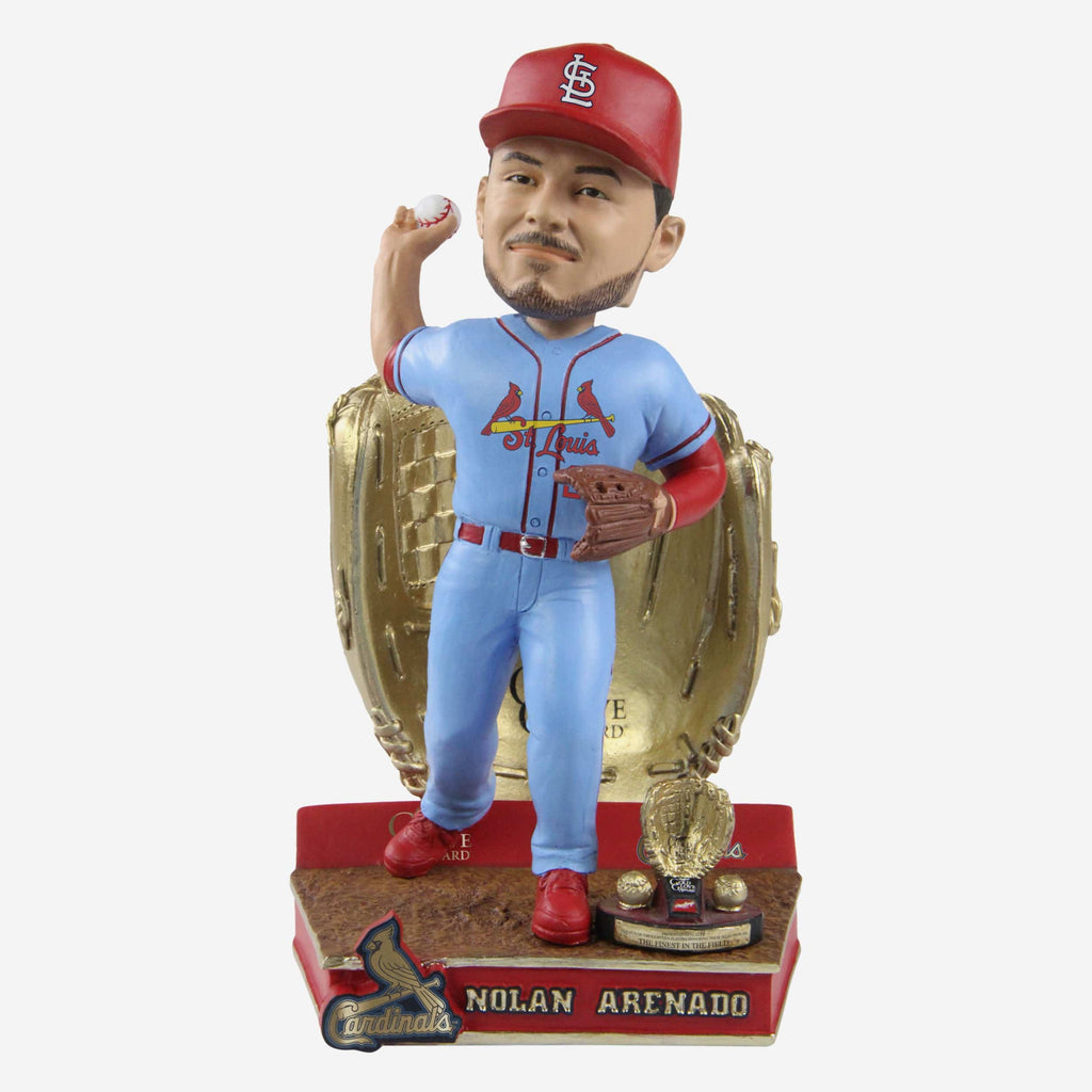 Nolan Arenado St Louis Cardinals 2022 Gold Glove Bobblehead FOCO - FOCO.com