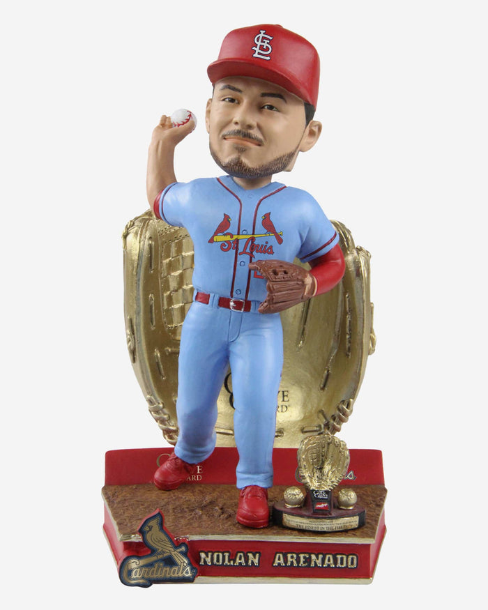 Nolan Arenado St Louis Cardinals 2022 Gold Glove Bobblehead FOCO - FOCO.com