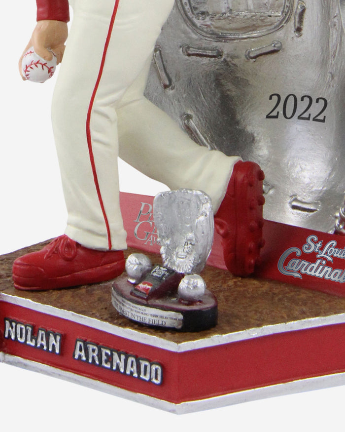 Nolan Arenado St Louis Cardinals 2022 Platinum Glove Award Bobblehead FOCO - FOCO.com