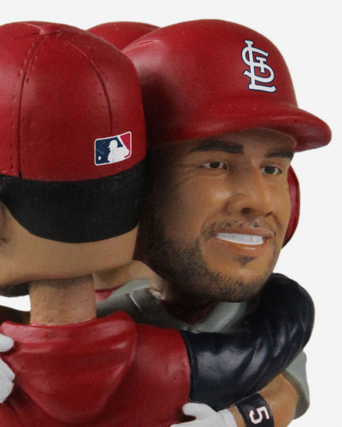 Albert Pujols & Yadier Molina & Paul Goldschmidt St Louis Cardinals 700 Home Run Moment Mini Bobblehead Scene FOCO - FOCO.com