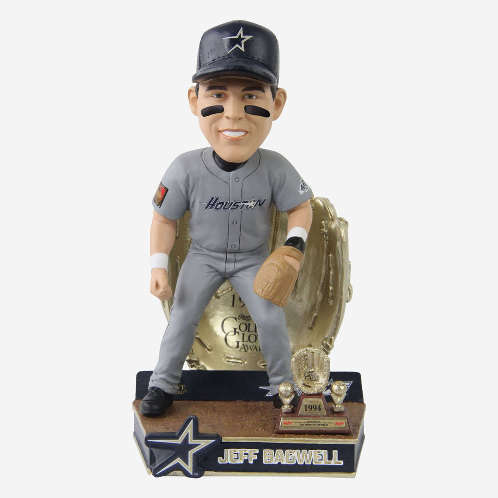 Jeff Bagwell Houston Astros 1994 Gold Glove Bobblehead FOCO - FOCO.com