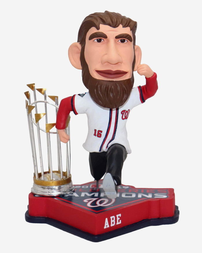 Abraham Lincoln Washington Nationals 2019 World Series Champions Bobblehead FOCO - FOCO.com