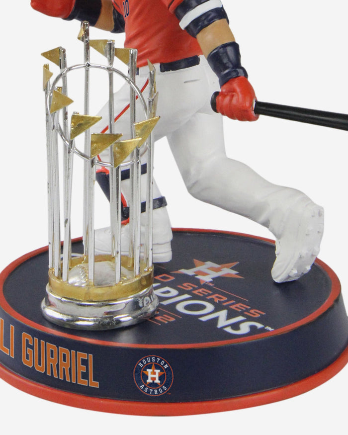 Yuli Gurriel Houston Astros 2022 World Series Champions Orange Jersey Bighead Bobblehead FOCO - FOCO.com