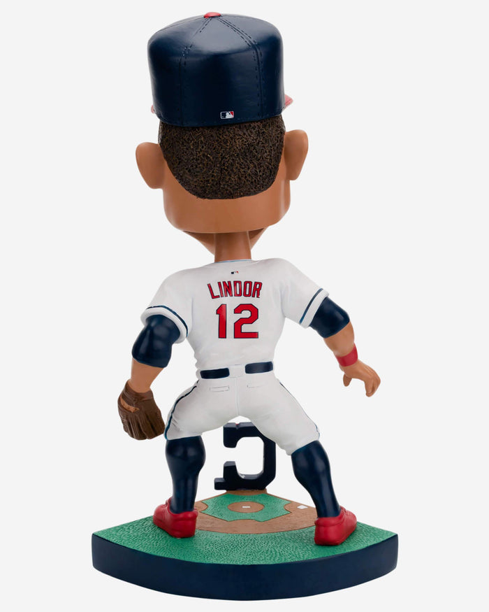 Francisco Lindor Cleveland Guardians Caricature Bobblehead FOCO - FOCO.com