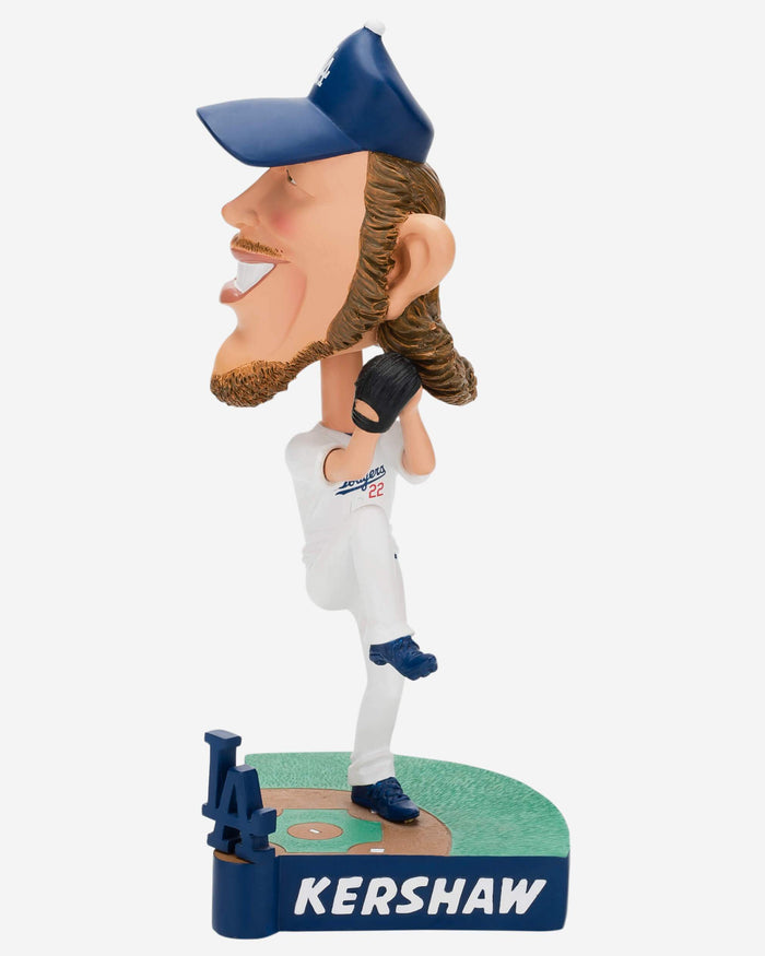 Clayton Kershaw Los Angeles Dodgers Caricature Bobblehead FOCO - FOCO.com