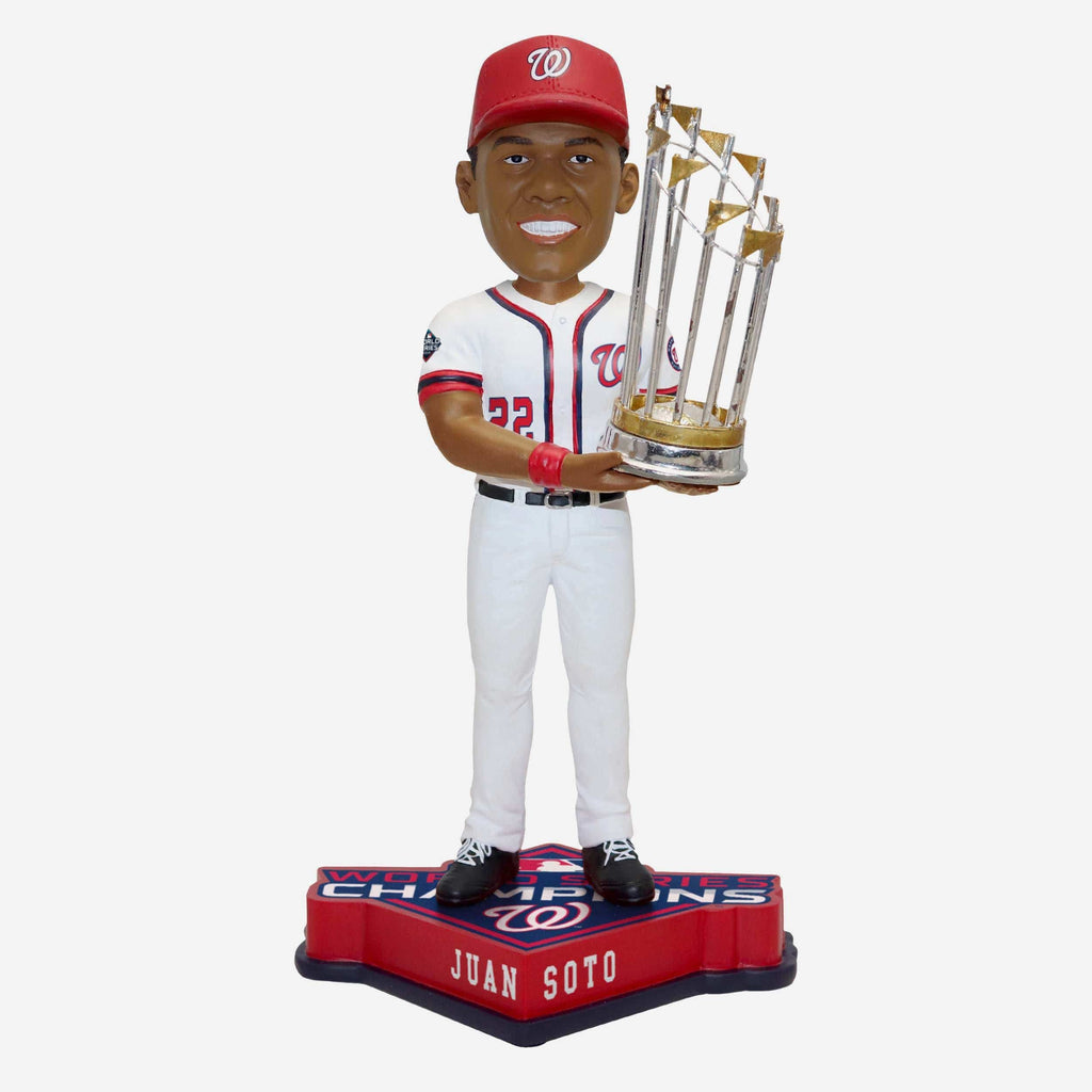 Juan Soto Washington Nationals 2019 World Series Champions Bobblehead FOCO - FOCO.com