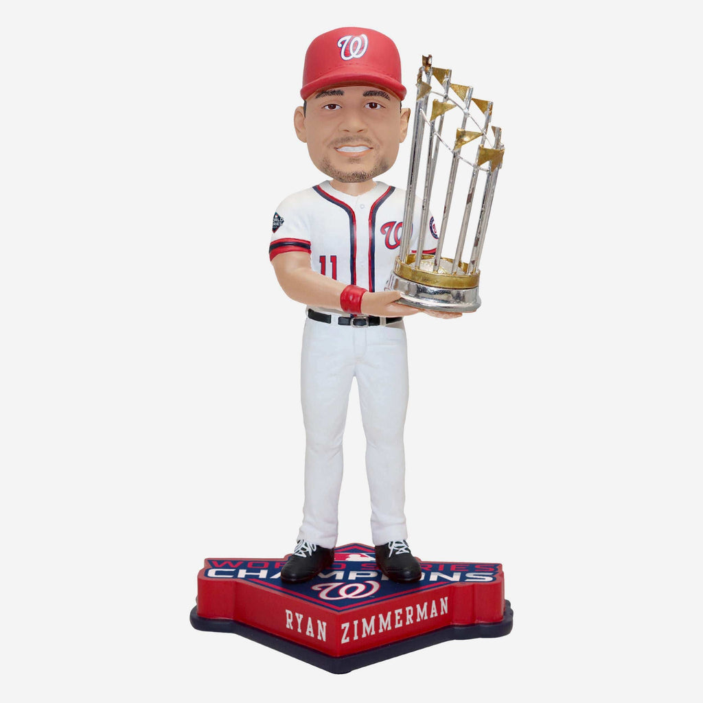 Ryan Zimmerman Washington Nationals 2019 World Series Champions Bobblehead FOCO - FOCO.com