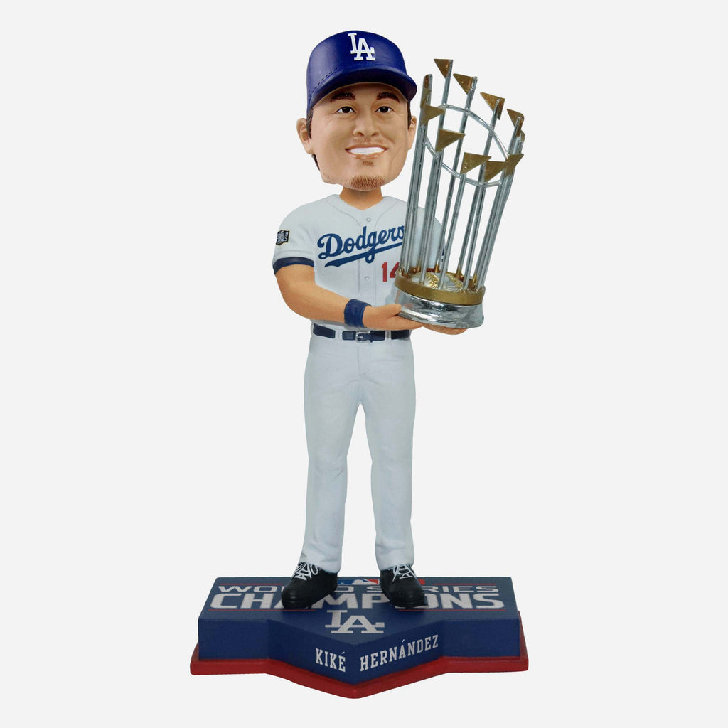 Enrique Hernandez Los Angeles Dodgers 2020 World Series Champions Bobblehead FOCO - FOCO.com