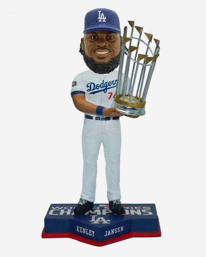 Kenley Jansen Los Angeles Dodgers 2020 World Series Champions Bobblehead FOCO - FOCO.com