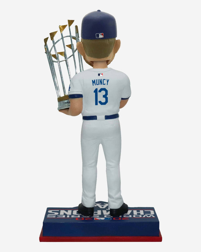Max Muncy Los Angeles Dodgers 2020 World Series Champions Bobblehead FOCO - FOCO.com