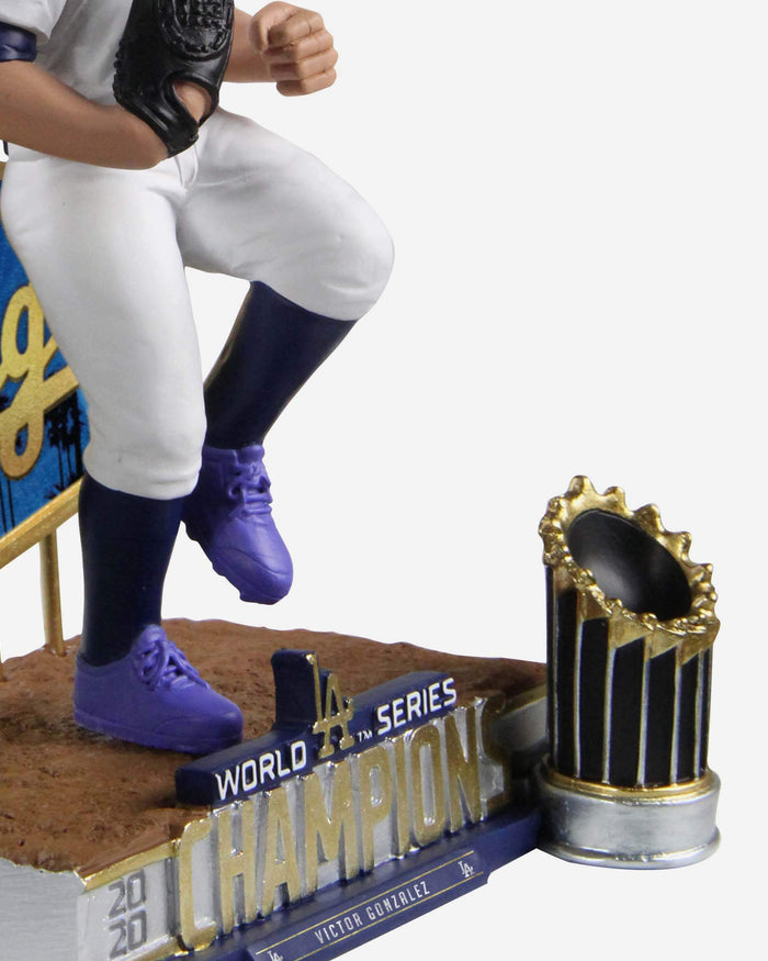 Victor Gonzalez Los Angeles Dodgers 2020 World Series Champions Bobblehead FOCO - FOCO.com