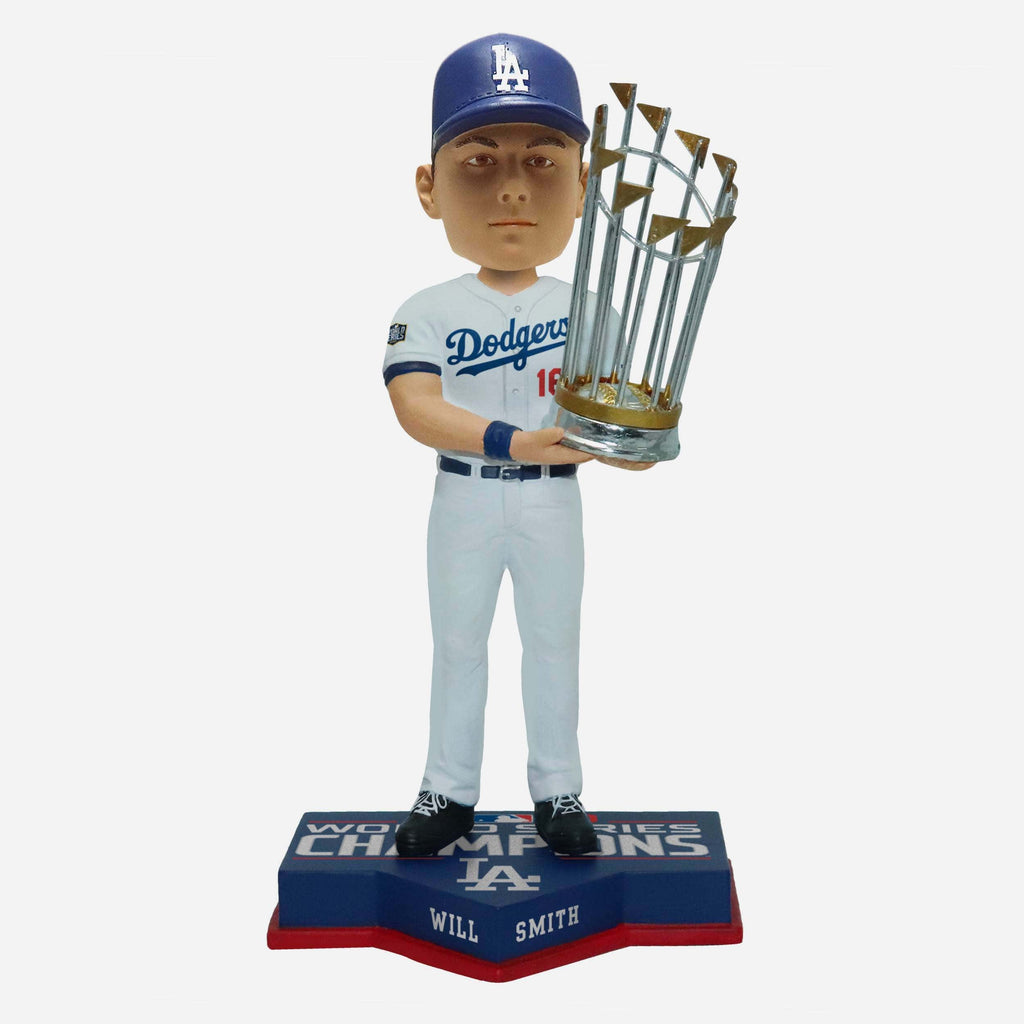 Will Smith Los Angeles Dodgers 2020 World Series Champions Bobblehead FOCO - FOCO.com