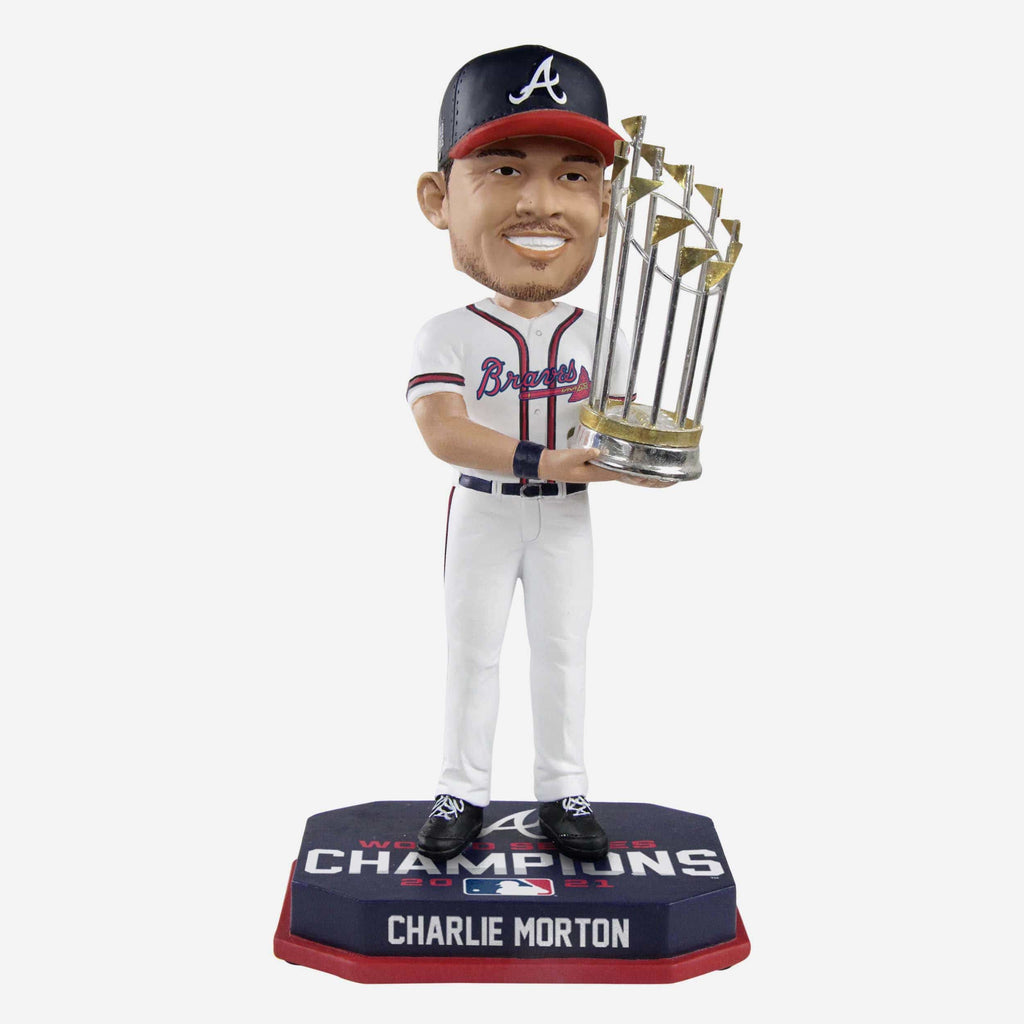 Charlie Morton Atlanta Braves 2021 World Series Champions Bobblehead FOCO - FOCO.com