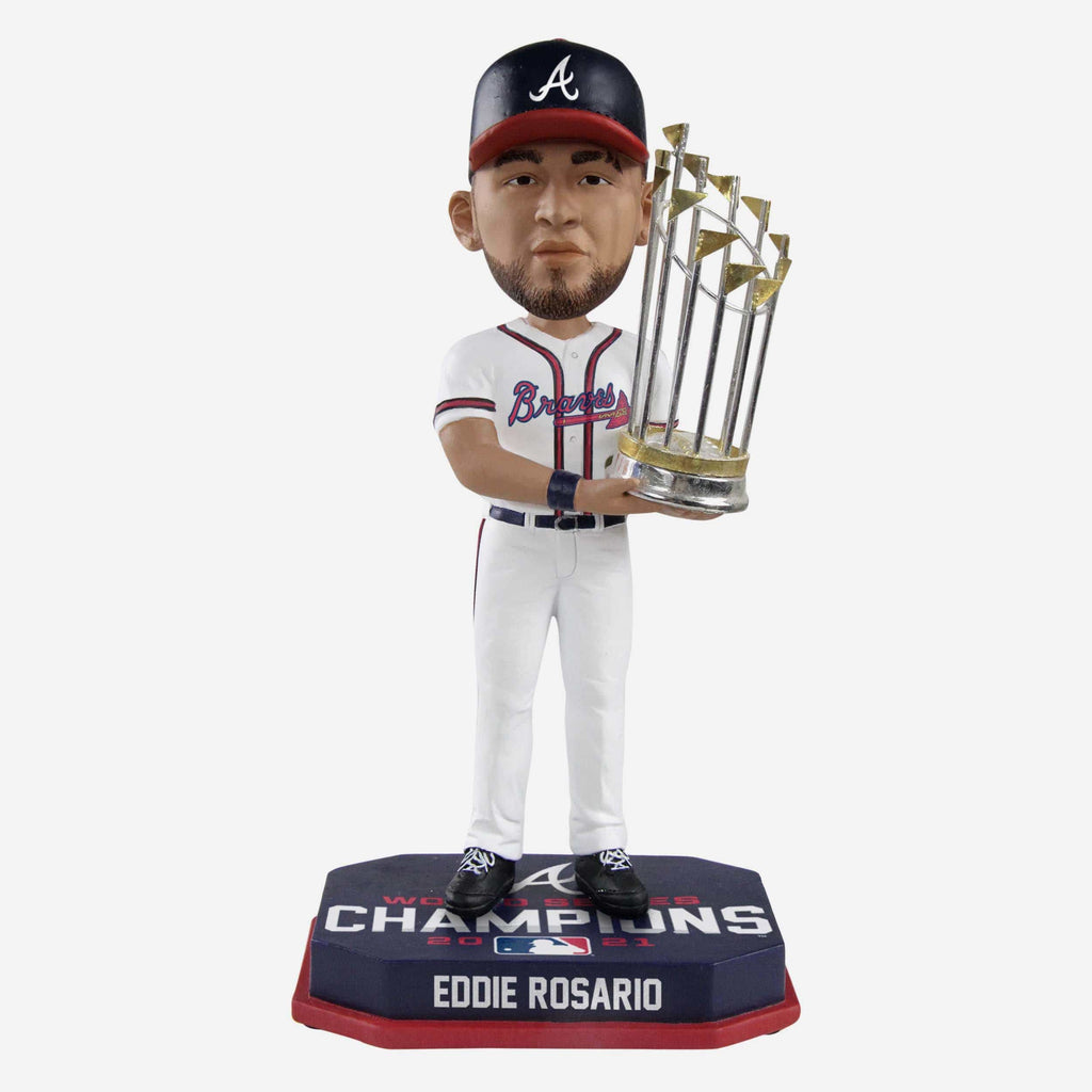 Eddie Rosario Atlanta Braves 2021 World Series Champions Bobblehead FOCO - FOCO.com