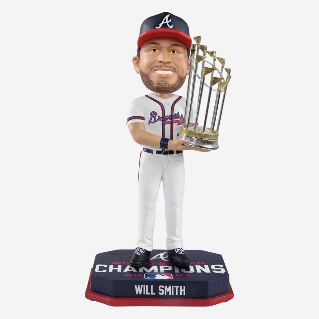 Will Smith Atlanta Braves 2021 World Series Champions Bobblehead FOCO - FOCO.com