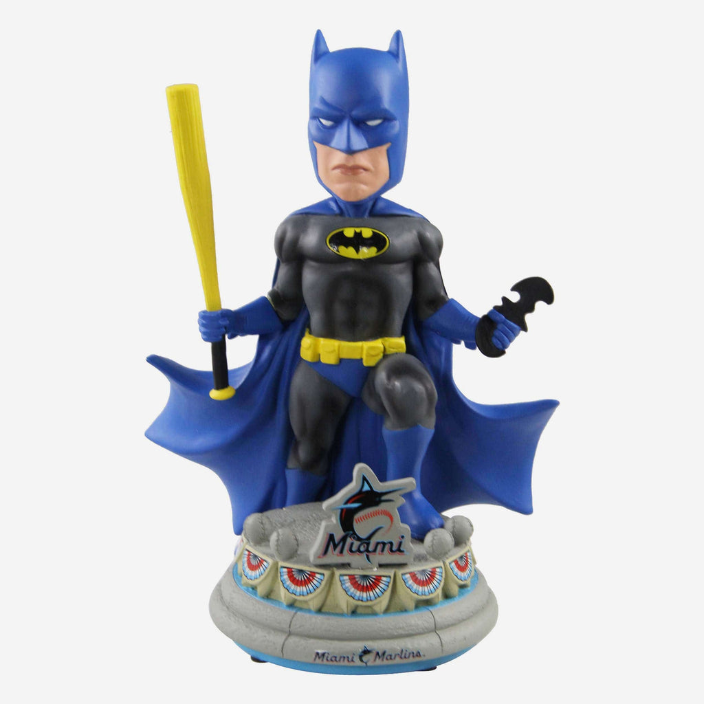 Miami Marlins DC Batman™ Bobblehead FOCO - FOCO.com