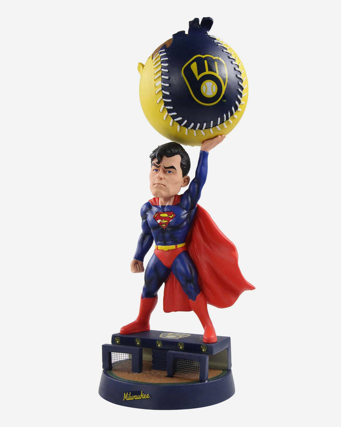 Milwaukee Brewers DC Superman™ Bobblehead FOCO - FOCO.com