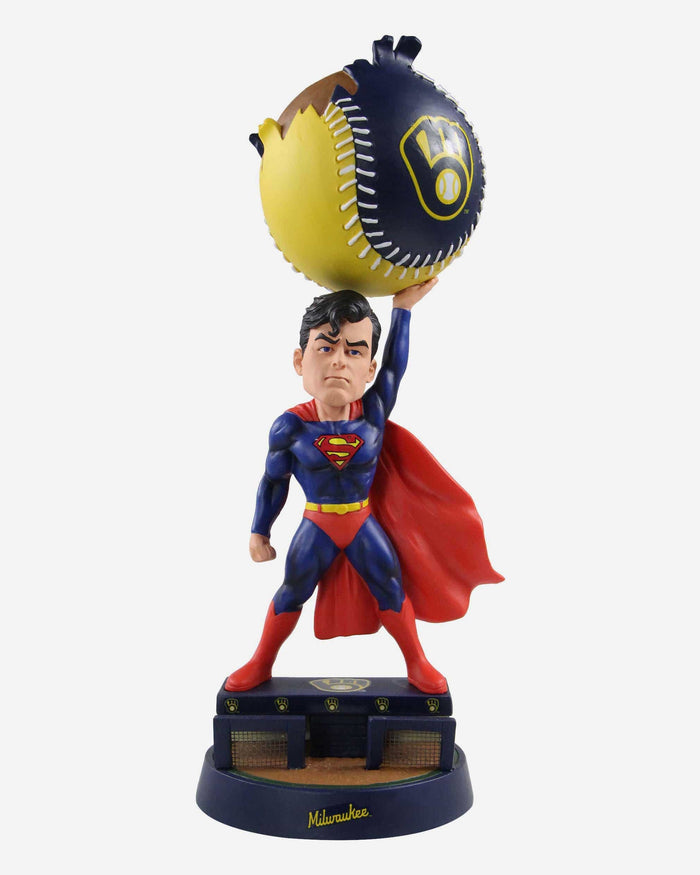 Milwaukee Brewers DC Superman™ Bobblehead FOCO - FOCO.com