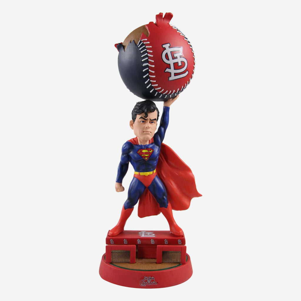 St Louis Cardinals DC Superman™ Bobblehead FOCO - FOCO.com