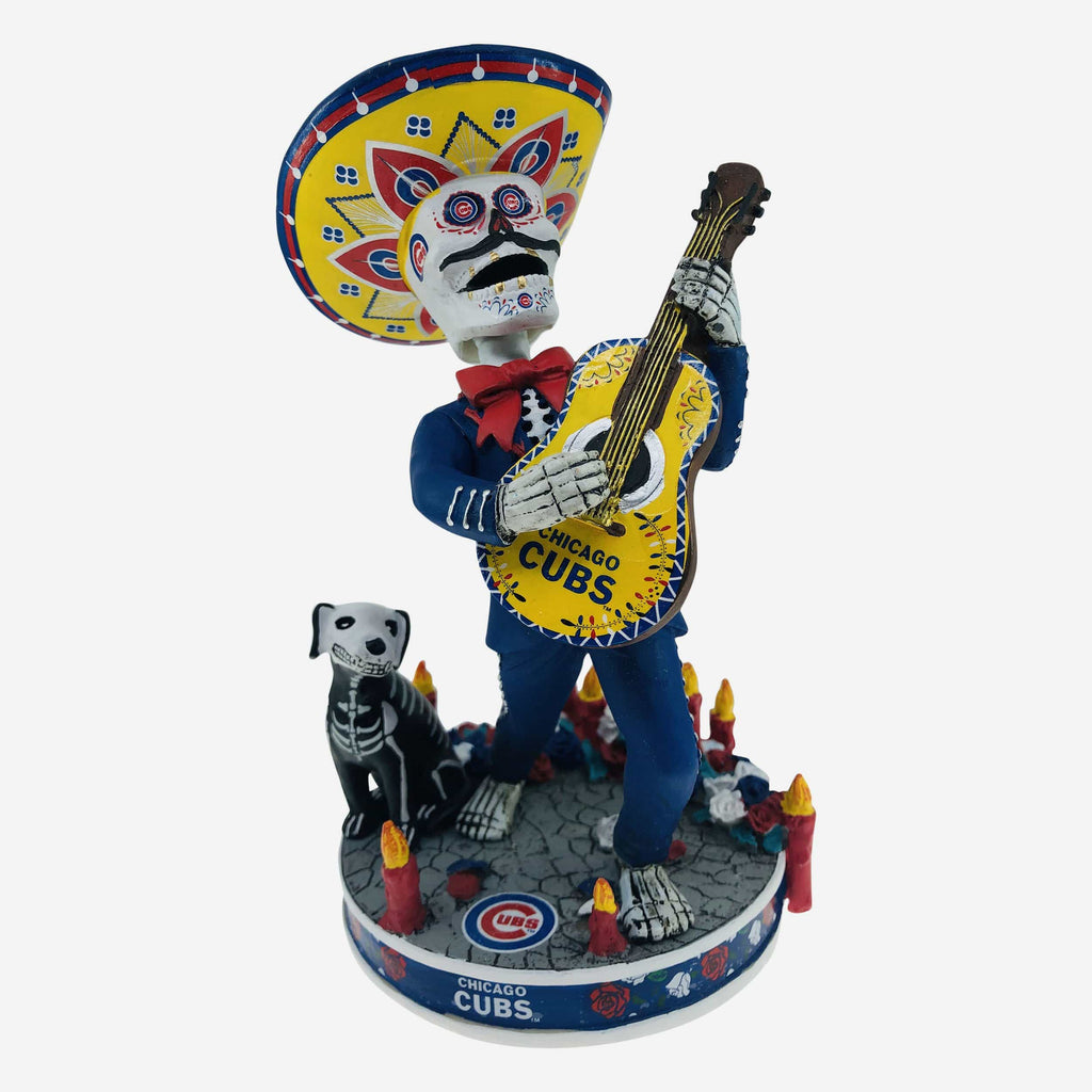 Chicago Cubs Day Of The Dead Candle Base Bobblehead FOCO - FOCO.com