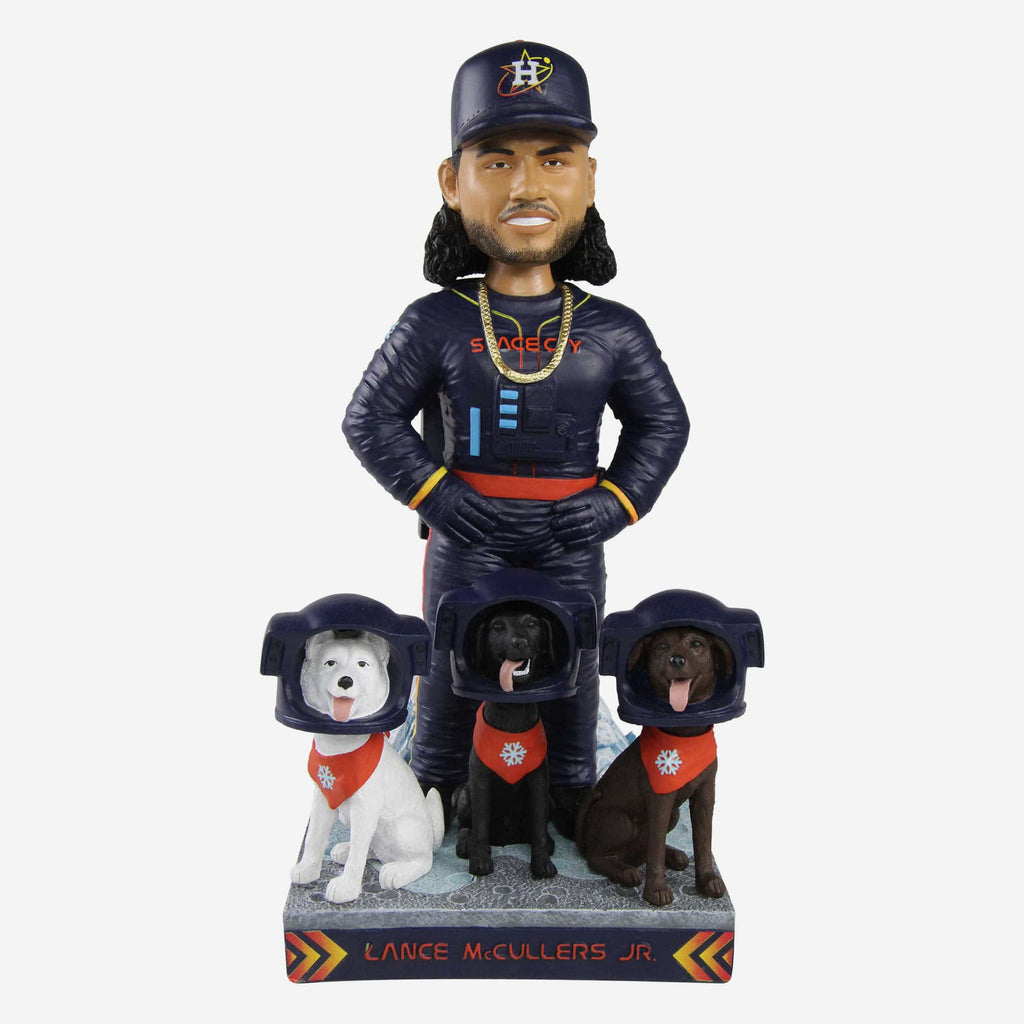 Lance McCullers Jr Houston Astros Space Pups 2022 City Connect Bobblehead FOCO - FOCO.com