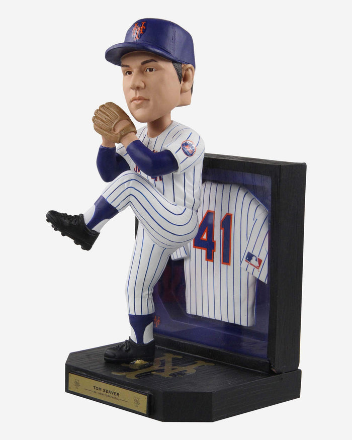 Tom Seaver New York Mets Framed Showcase Bobblehead FOCO - FOCO.com