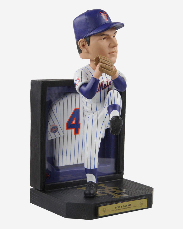 Tom Seaver New York Mets Framed Showcase Bobblehead FOCO - FOCO.com