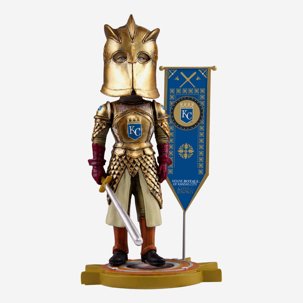 Game of Thrones™ Kansas City Royals Kingsguard Bobblehead FOCO - FOCO.com