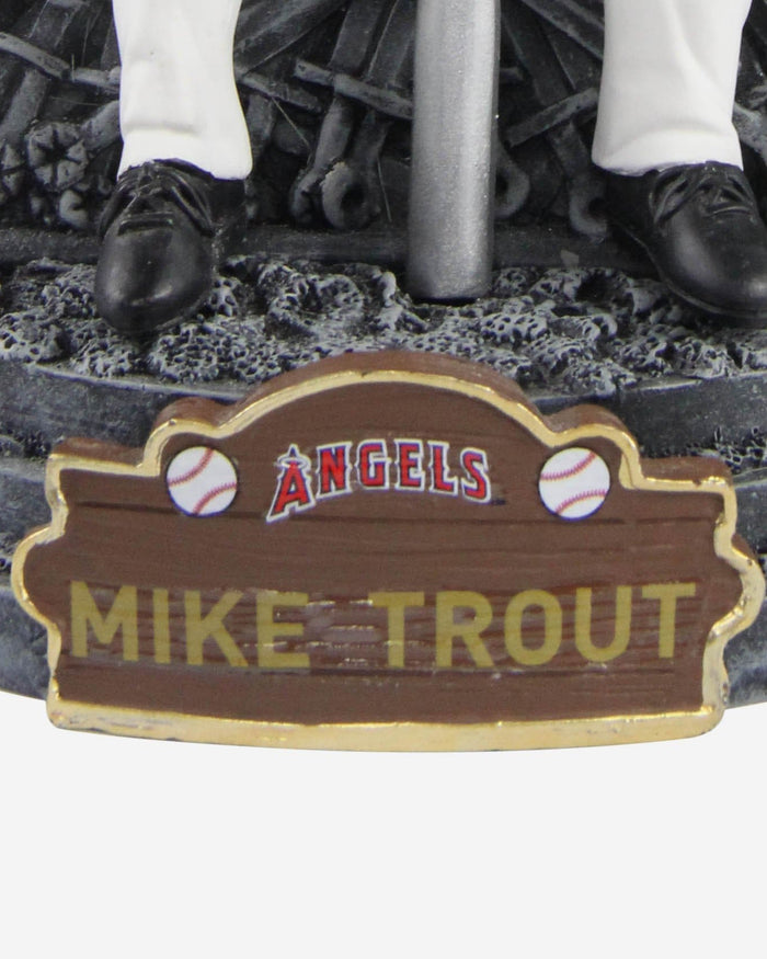 Game of Thrones™ Los Angeles Angels Mike Trout Iron Throne Bobblehead FOCO - FOCO.com