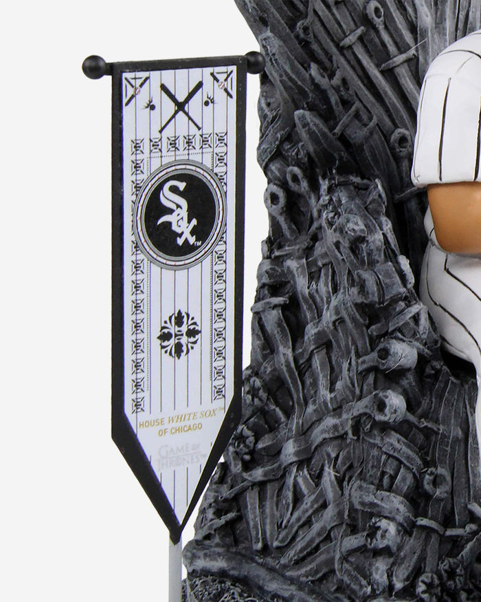 Game of Thrones™ Chicago White Sox Yoan Moncada Iron Throne Bobblehead FOCO - FOCO.com