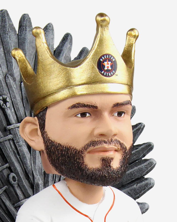 Game of Thrones™ Houston Astros Jose Altuve Iron Throne Bobblehead FOCO - FOCO.com