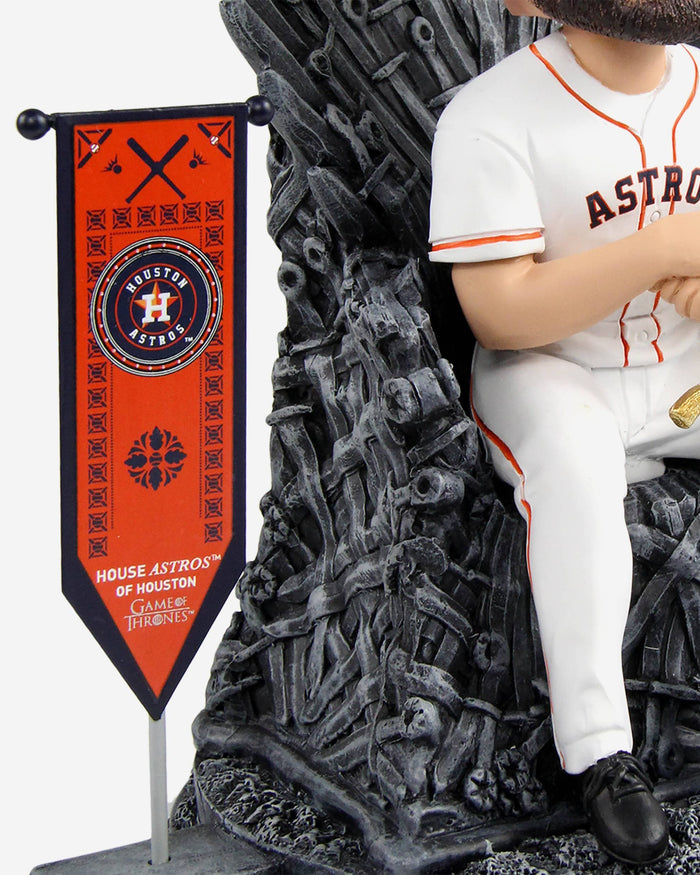 Game of Thrones™ Houston Astros Jose Altuve Iron Throne Bobblehead FOCO - FOCO.com