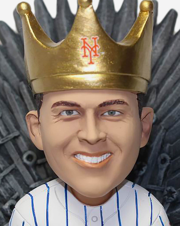 Game of Thrones™ New York Mets Jacob deGrom Iron Throne Bobblehead FOCO - FOCO.com